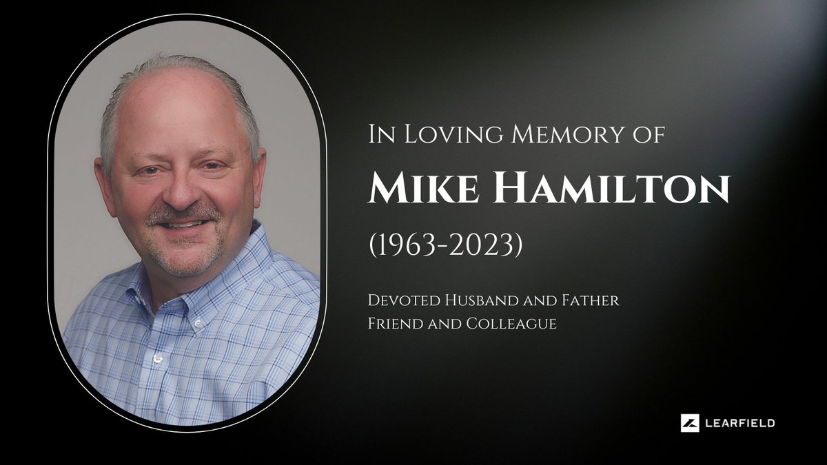 The @Learfield family lost one its most beloved team members today, and many of us lost a close friend. Mike Hamilton lived a remarkable life and leaves behind a legacy that cannot be put into words. May his memory be a blessing to all who knew and loved him.