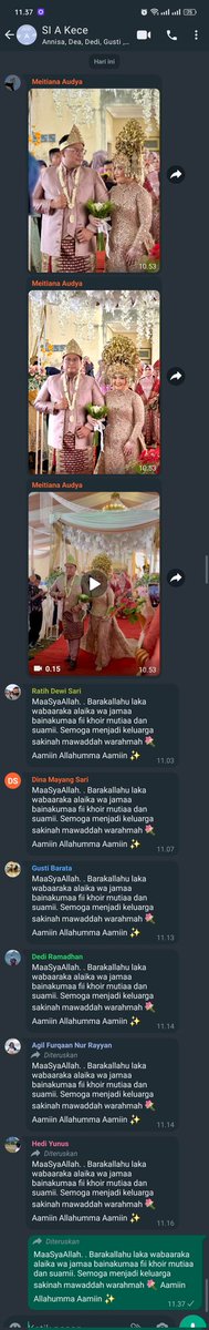 Madyusrandika's tweet photo. nikahan kawan (2) https://t.co/31opswPmTn