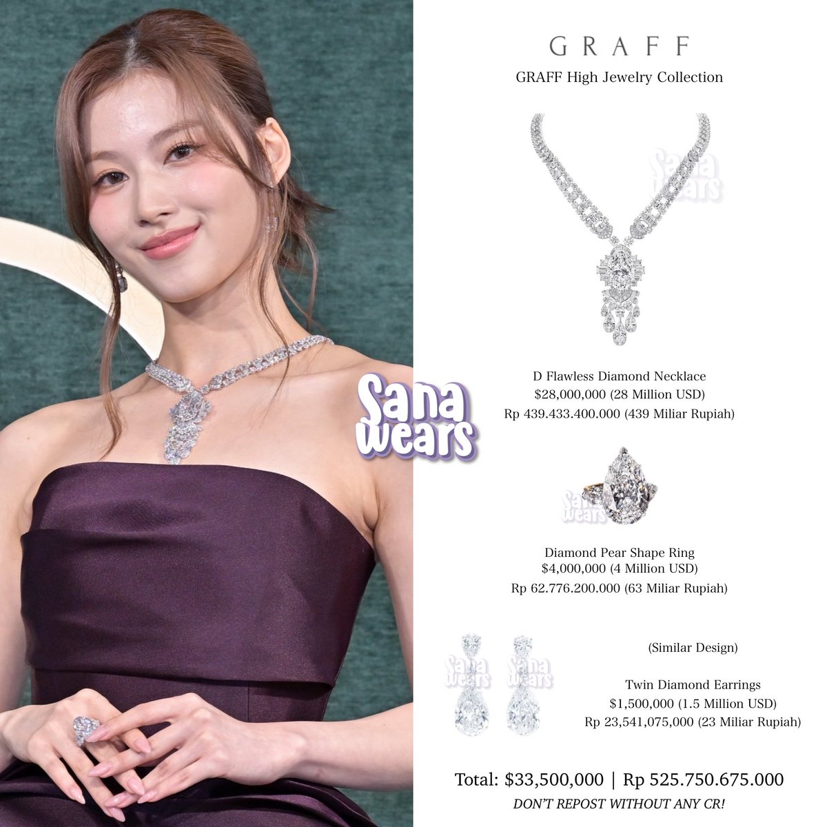 XユーザーのSANA FASHIONさん: 「231110 — GRAFF Ginza Store XユーザーのSANA FASHIONさん: 「231110 — GRAFF Ginza Store