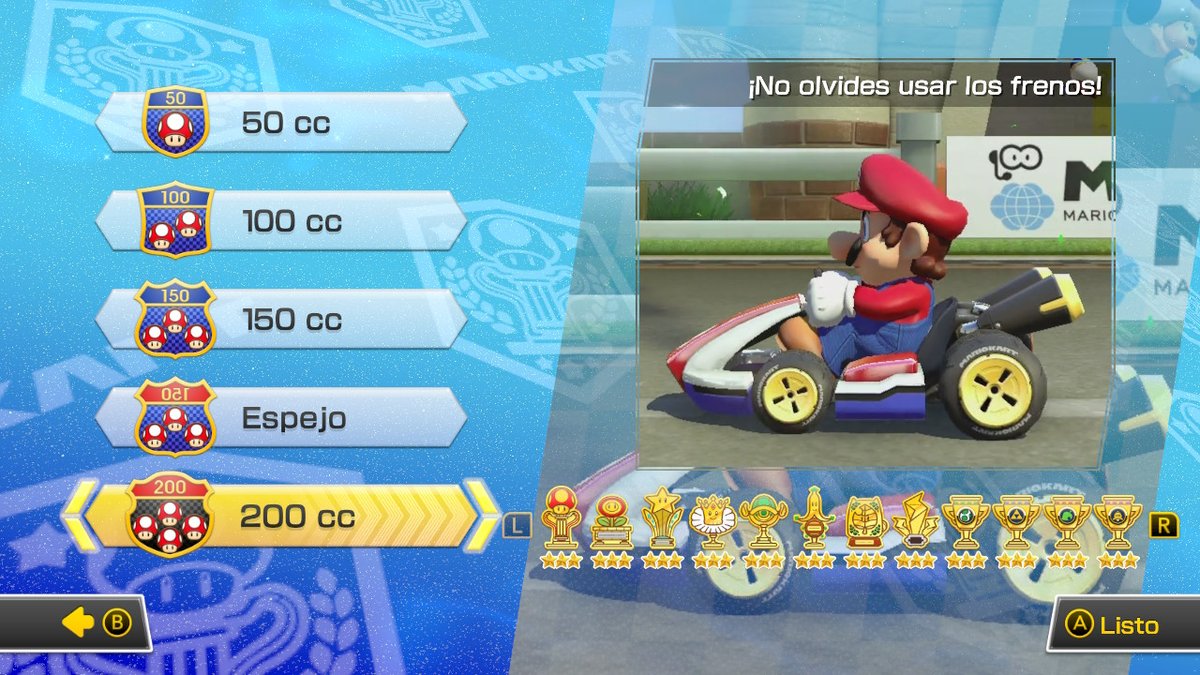 piperamz's tweet image. #24copas en #200cc: Check!!! #MarioKart8Deluxe #MK8D #24cups #NintendoSwitch