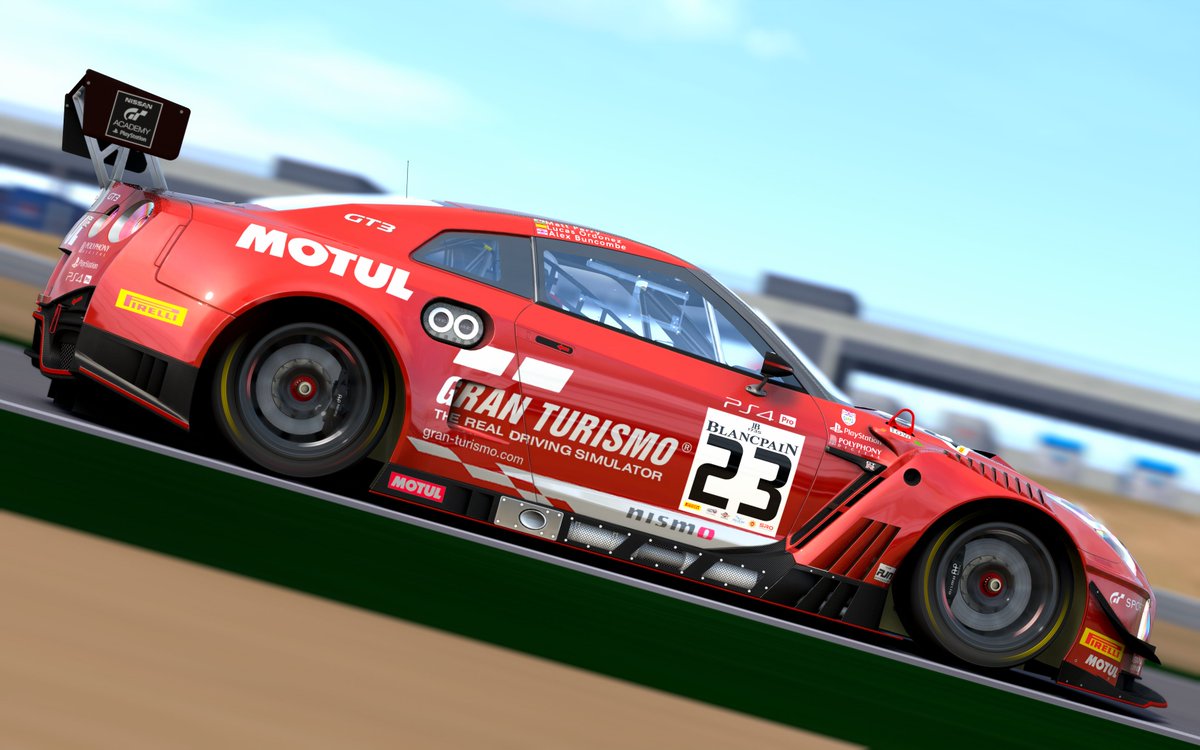 vtracc's tweet photo. We have plenty of time until we have to be at Monza, so the GT-R wanted to go on some detours here and there on our roadtrip, starting at Motorland Aragon !

#Vtracc #VtuberRacing https://t.co/ZBSN5ks9g6
