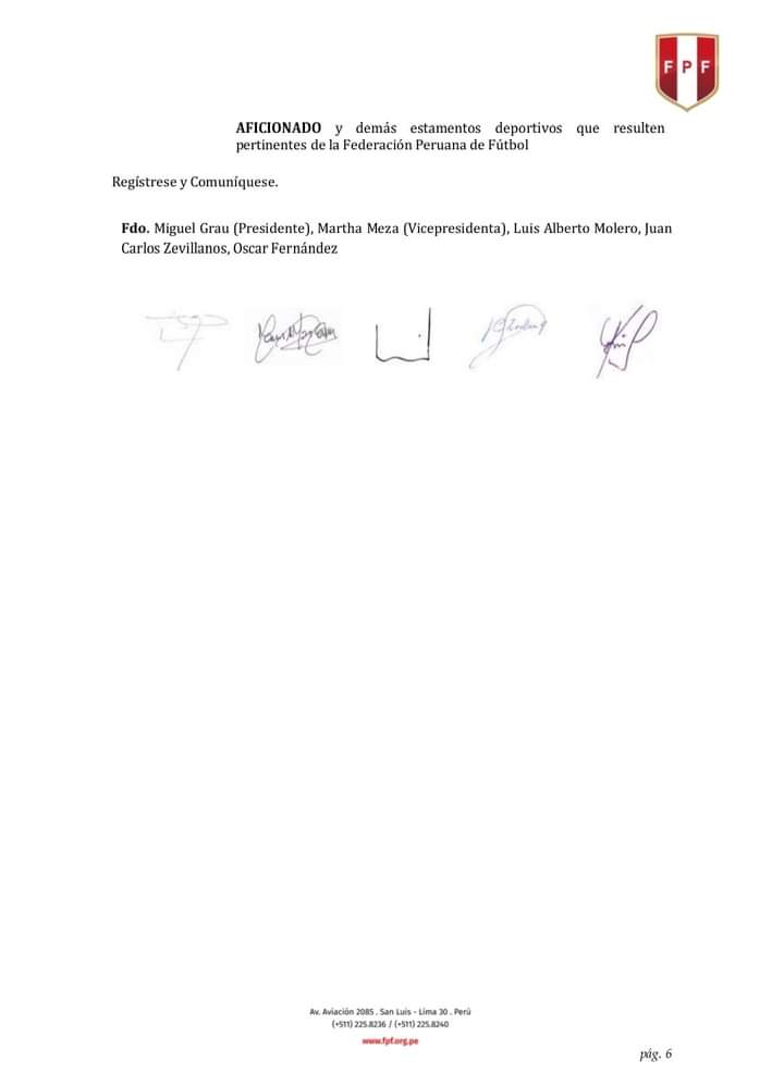 #CopaPerú #EtapaNacional #8vosdeFinal Aquí la parte resolutiva del fallo mencionado (2/2)