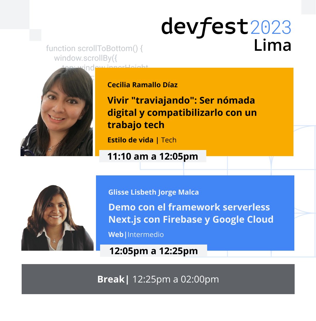 DevFestLima's tweet photo. ¡La emoción del DevFest 2023 Lima está a punto de desatarse en el Auditorio CTIC! 🚀🌟

📍 Te esperamos en Av. Tupac Amaru 210, Rímac, Puerta 5, para ser parte de esta experiencia única.

Inscríbete al evento: https://t.co/LHd72NkW6Z✨ 
#DevFest2023Lima #AuditorioFIEE https://t.co/BAAFgG7wWB