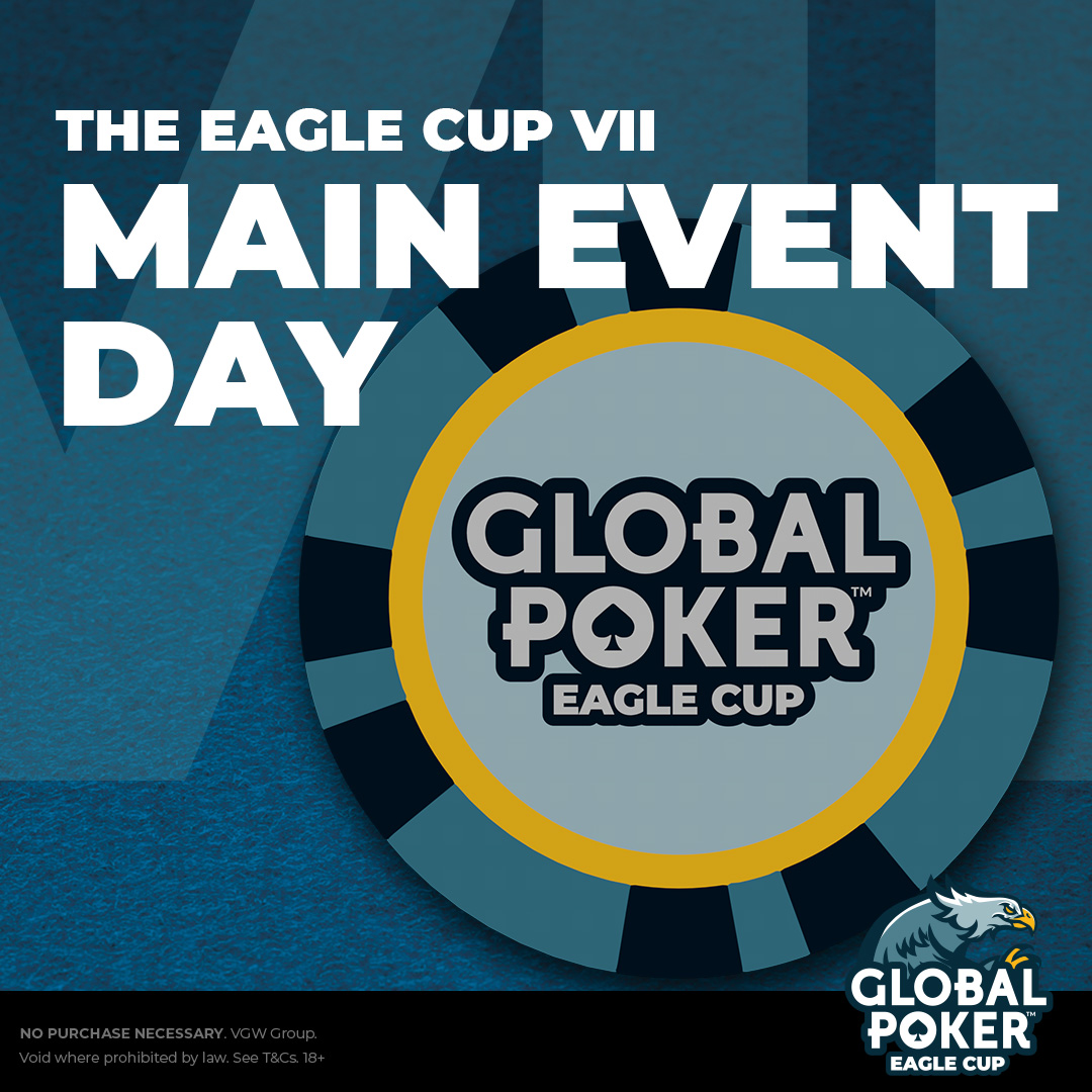 7️⃣ followers will PLAY FOR FREE in the GC40M &amp; SC200K GTD #GPCEAGLE MAIN EVENTS! Just LIKE, RT, and COMMENT your #GLOBALPOKER username below. 

7️⃣ more winners will be drawn if this gets 7️⃣7️⃣ RTs by 12:01 AM ET tomorrow, 11/12. NO PURCHASE NECESSARY.

 bit.ly/E7GLECUP