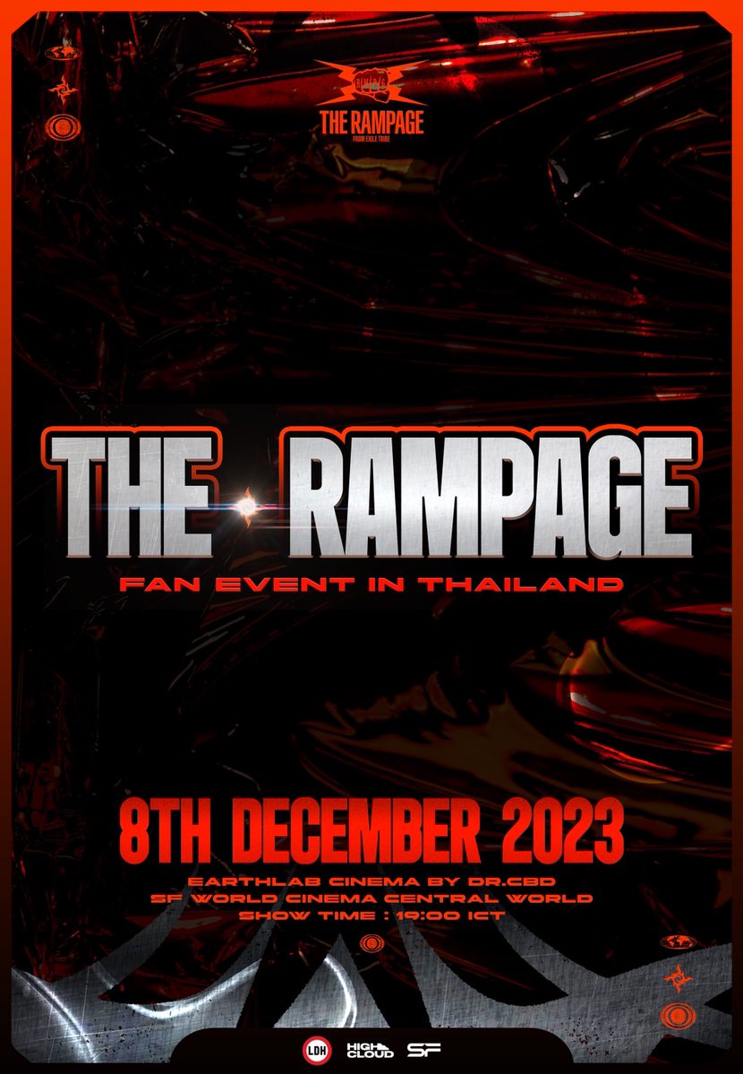THE RAMPAGE OFFICIAL tweet media
