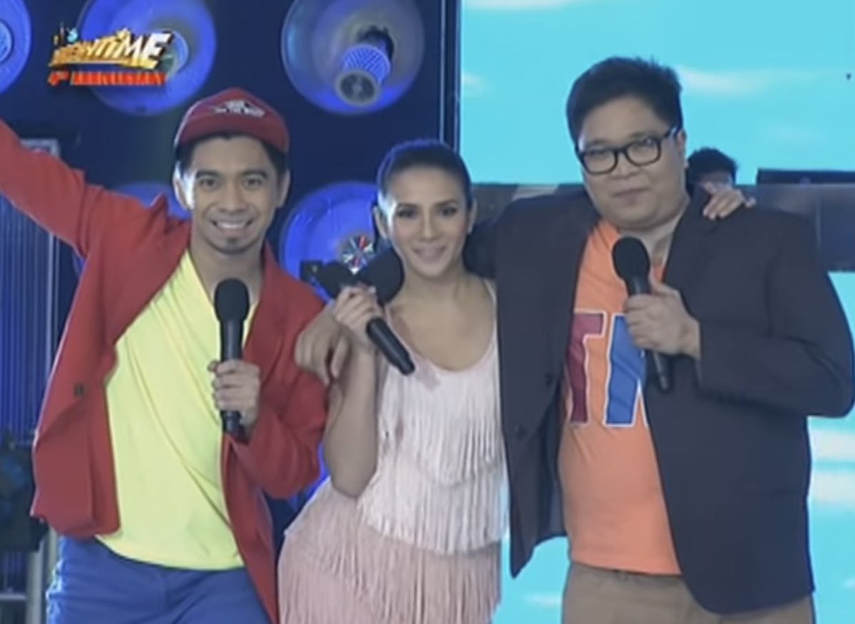 maleedus's tweet photo. Since it’s Magpasikat week, let’s all remember this Karylle, Jugs and Teddy performance that changed the game.

Simple yet creatively genius! It’s been 10 years but it’s still my 4ever favorite ✨

#Showtime14ever #Magpasikat2023 https://t.co/Jvl9kQGlJI