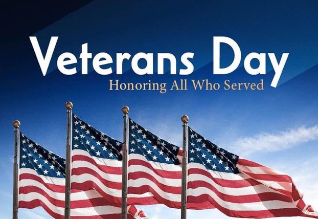 Today, on Veterans Day and always, we honor and celebrate all who have served in our military with incredible courage and devotion - especially the more than 700,000 here in Virginia. We thank you and your families for your tremendous service and sacrifice, every single day!