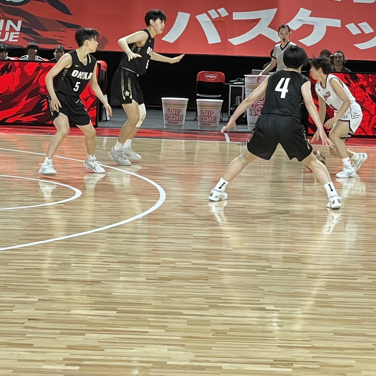 🏀U18日清食品トップリーグ
第５戦
🆚大阪薫英女学院高等学校　72-53

明日11月12日(日)は精華女子高等学校との対戦です。
応援よろしくお願いします📣