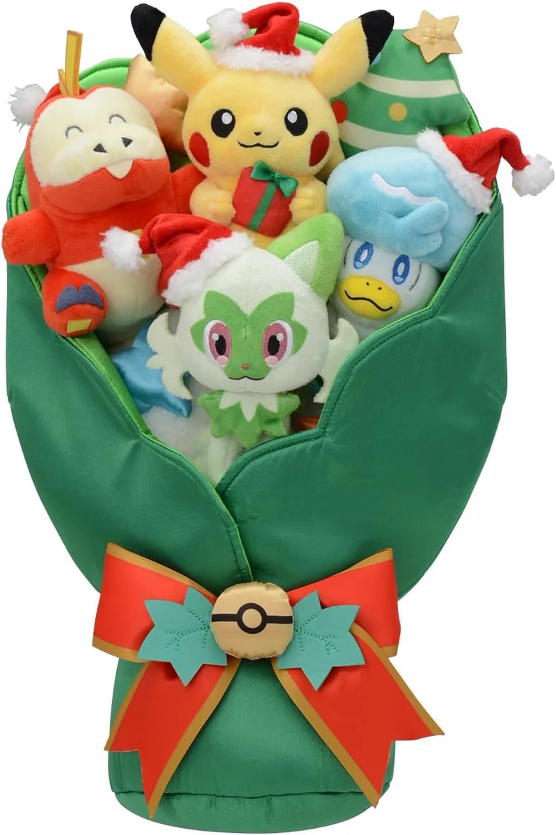 ポケモンぬいぐるみブーケ　ポケモンセンター限定 御三家 クリスマス ポケモン最新グッズ情報 on X: 