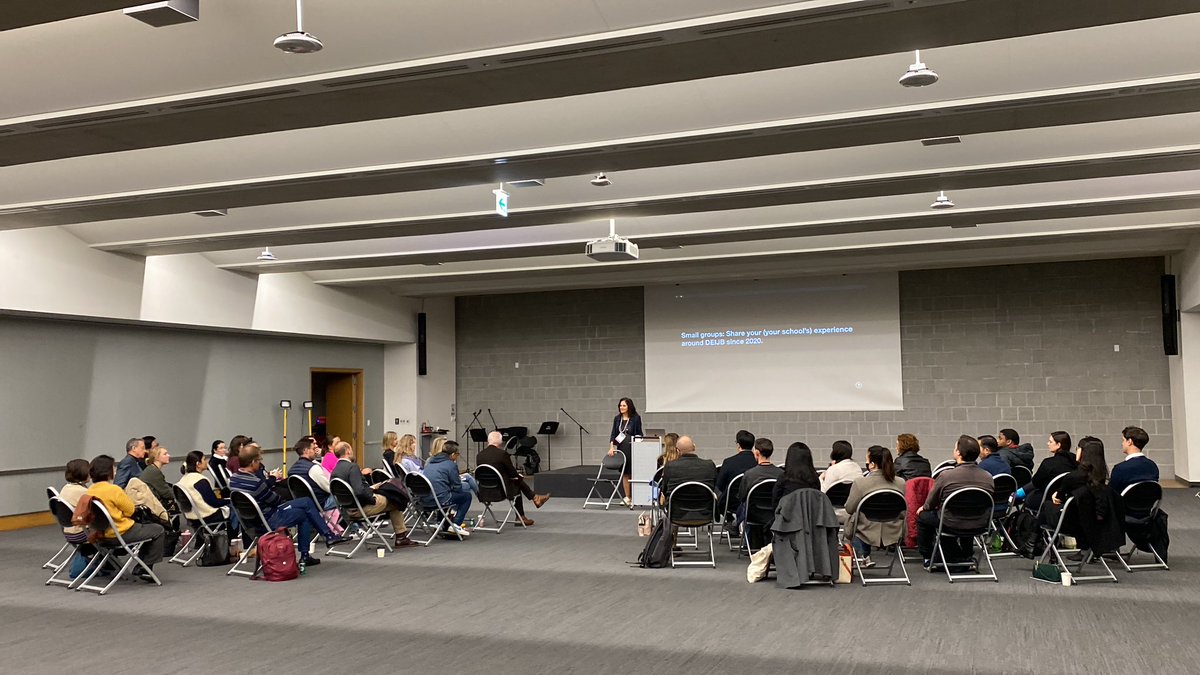 Our last session is underway! Thank you @HomaTav for your workshop, “Building Stamina for Diversity, Equity, Inclusion, Justice, and Belonging That’s Relational Not Transactional.” “How to build long-lasting commitments that build a culture of belonging.” #KORCOSIEC23 #sfs1912