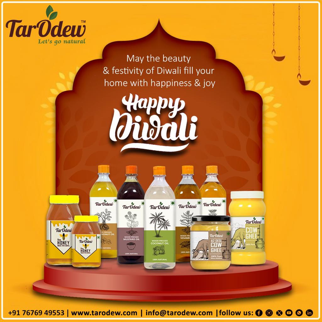Tarodew2021's tweet photo. 🪔 Celebrate Diwali with Tarodew Nutrifoods Pvt Ltd! 🌟✨

Wishing you and your loved ones a festival filled with light, joy, and prosperity. May the glow of diyas illuminate your path to health and happiness. 🌈✨

#DiwaliCelebration #FestivalOfLights #TarodewNutrifoods https://t.co/dLHNs9KV9N