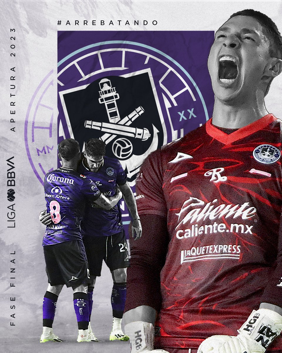 LigaBBVAMX's tweet photo. ¡¡Con boleto a #FaseFinal!!

@MazatlanFC con su triunfo de hoy y la combinación de resultados, aseguró su lugar en el Play-In del #Apertura2023

¡Bienvenidos, Cañoneros!

#LigaBBVAMX ⚽ https://t.co/qdVYLsknuw