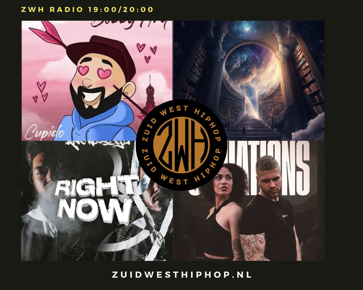 Elke Vrijdag nieuwe tracks..
In de plsylist en Vrijdag avond op
Zuidwesthiphop.nl web radio.