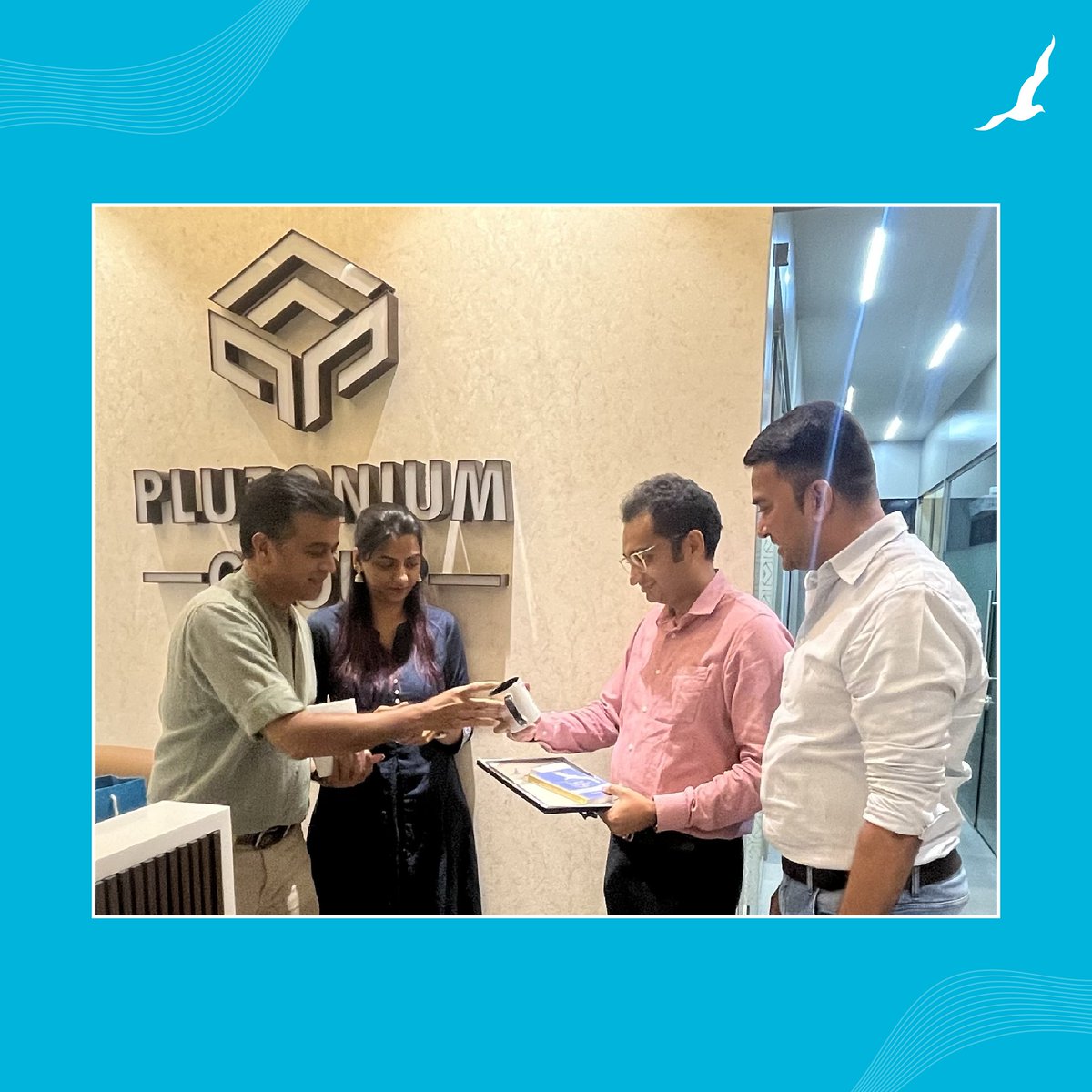 SeagullAds's tweet image. Seagull Advertising is proud to collaborate with Plutonium Group. We are sure, together we will craft an inspiring success story  in Maharashtra’s Growth Corridor.  

#SeagullAdvertising #ClientOnboarding #PlutoniumGroup #Collaboration #GrowBetter #AdvertisingAgency