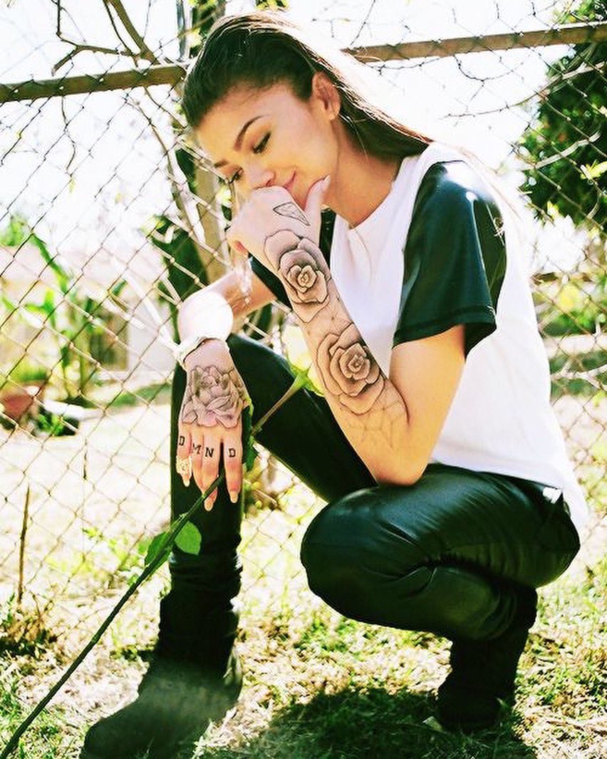 Zendaya tattoos | Orangetattooshop.com