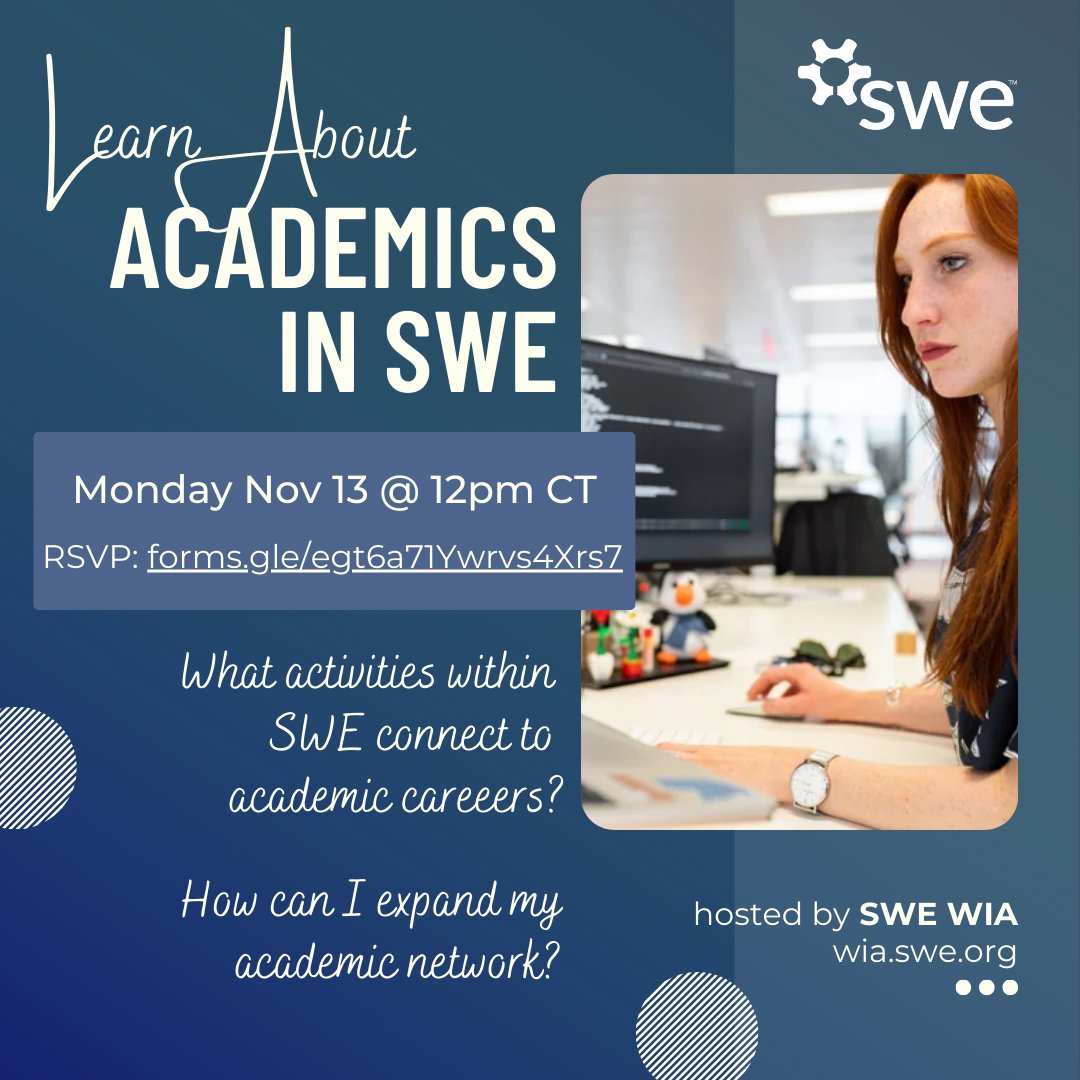 SWE WomenInAcademia tweet media