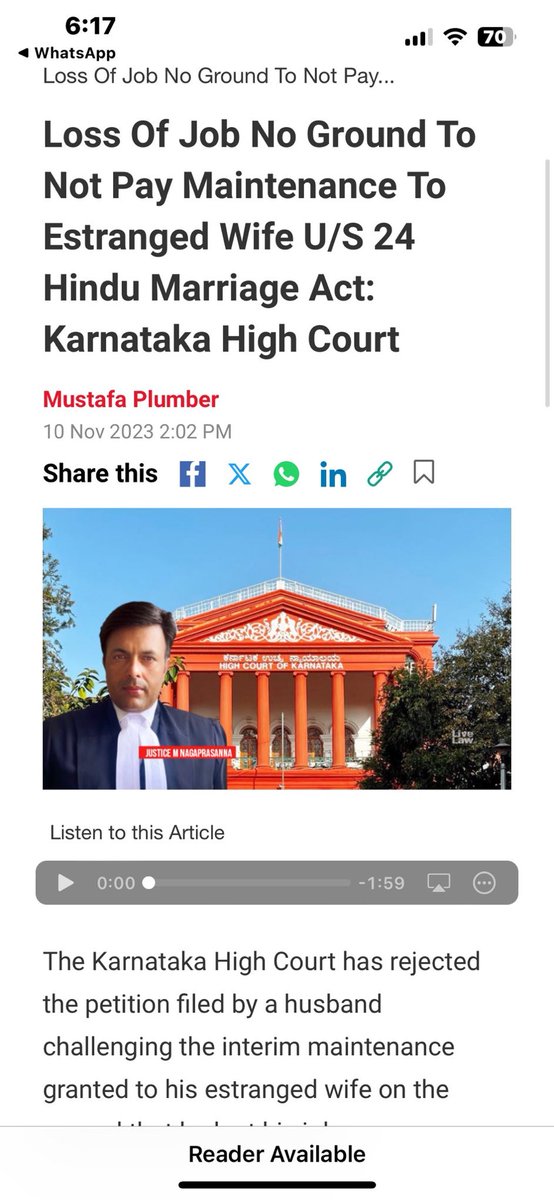 For men: Loss of job no ground not to pay maintenance 

For women: Being educated no ground not to claim maintenance 

#Equality 

and voters love their law makers. 

#GenderBiasedLaws