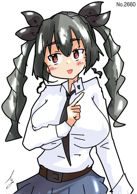 [あそこ行こっ!アンチョビ]#1日1ドゥーチェ 