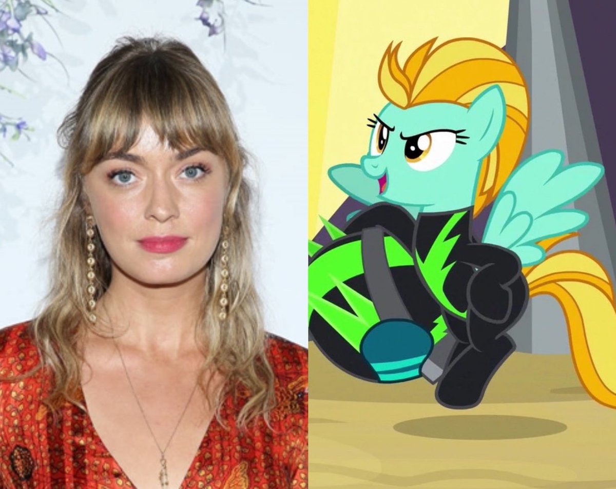 Happy 39th Birthday to Britt Irvin! The voice of Lightning Dust on My  Little Pony: Friendship is Magic. #BrittIrvin, image size:1200x953