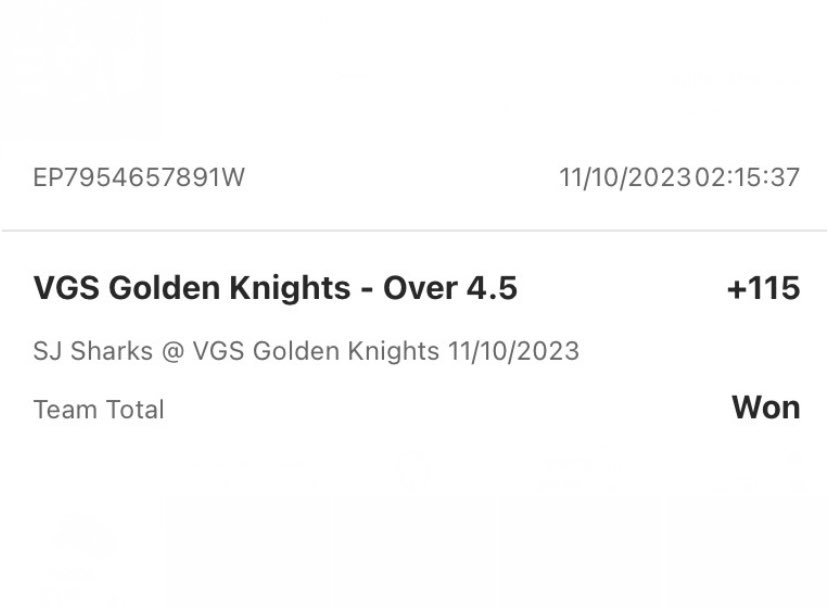 FIRSTLADYNHL's tweet photo. 🚨REPOST FOR ANOTHER FREE PLAY ON SATURDAY!!!

💵𝐏𝐄𝐑𝐅𝐄𝐂𝐓 𝐃𝐀𝐘 𝐎𝐍 𝐓𝐇𝐄 𝐈𝐂𝐄!!!

Knights TT over 4.5=✅Winner
Sabres ML=✅Winner (Free Play)

🎙️Let's keep killing it!!!!!

#GamblingTwitter #bettingtwitter #NHL #NHLPicks #SportsGambling https://t.co/TZHsi6m3RM