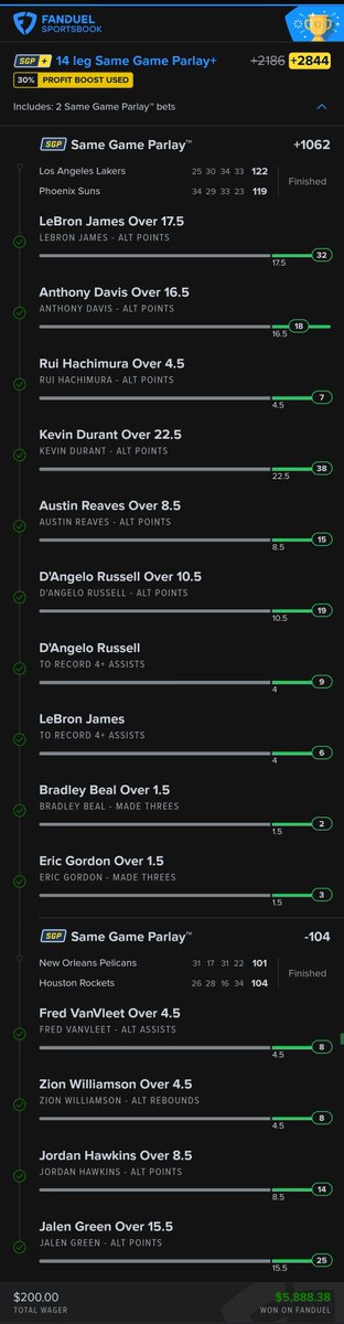 Not 1, Not 2, Not 3 wins, what a night in the NBA. Cash it ✅️ 😎 #GamblingTwitter #GamblingX