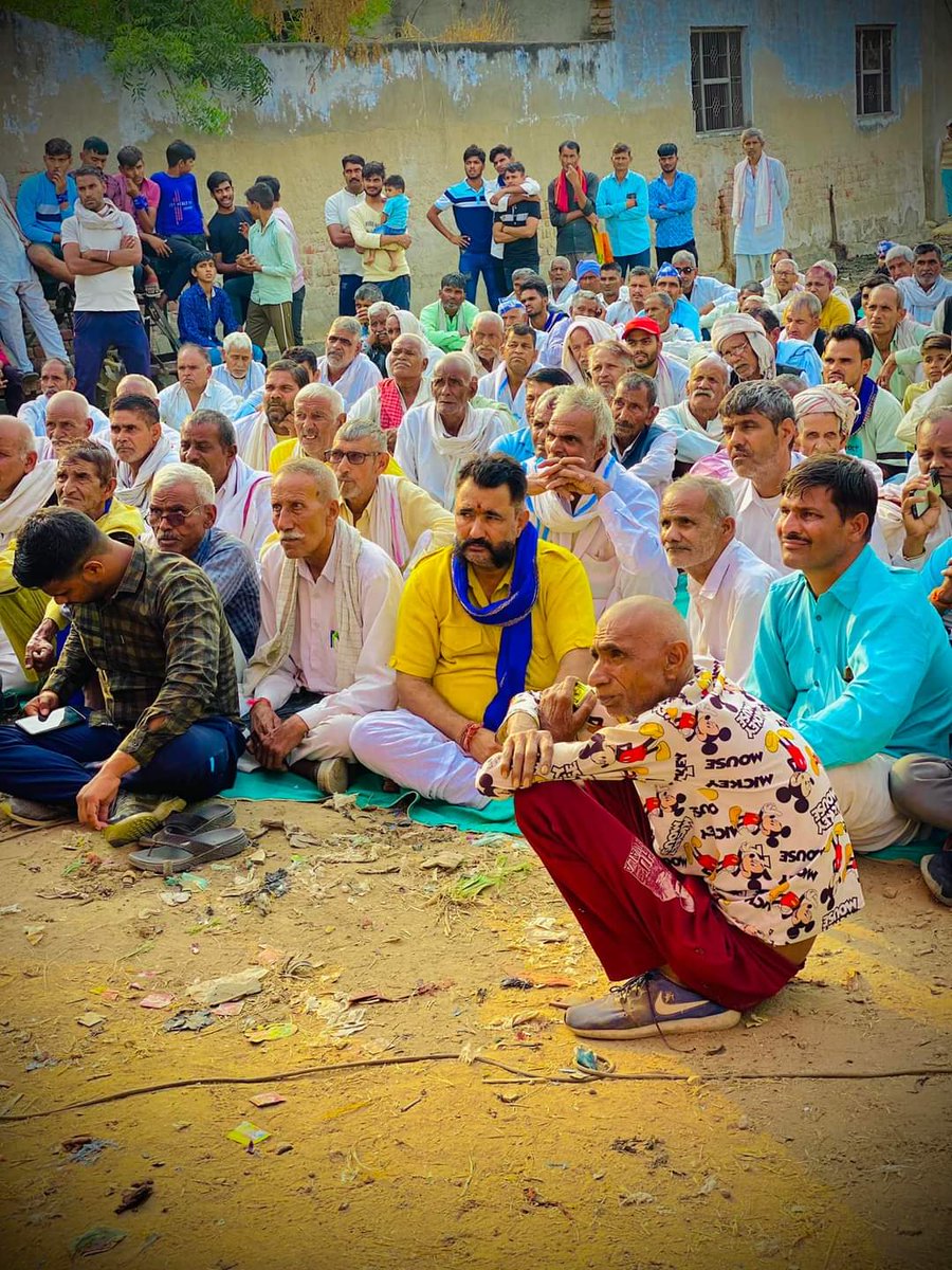 NemsinghFauzdar's tweet photo. जनूथर क़स्बे में आयोजित जनसभा में सर्वसमाज 
द्वारा मिले आशीर्वाद का आजीवन आभारी रहूँगा 🙏

जय भीम जय भारत 🙏

#ASP #RLP 🫖 #Election2023 
@AzadSamajParty @ASP4Rajasthan https://t.co/B48Fi64CML