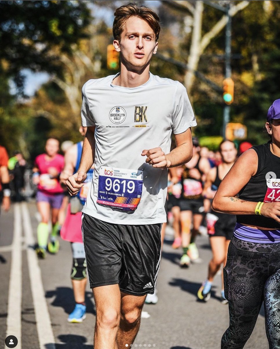 Marathon photos came in - My son James at the #TCSNYCMarathon So, so proud of him!!! #NYRR #RunningCommunity