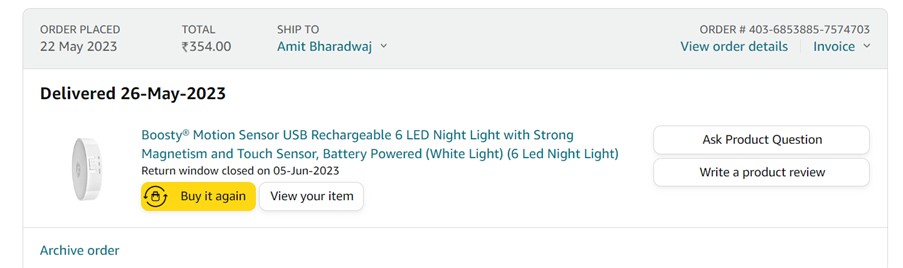 BIRDMAN_AMIT's tweet image. @amazonIN you have quite a game going on, i wanted a better version of a motion senson light that i bought last time from you, it was the #sameproduct #different packaging, more expensive thats all!!! what a #SCAM