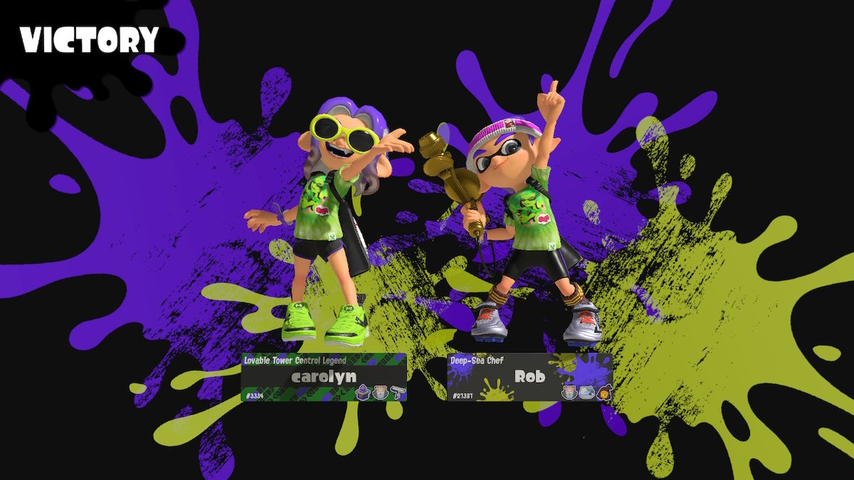 cowsgomoo212's tweet photo. dynamic duos with @stonikro #splatoon3 https://t.co/JS0znJU1ck