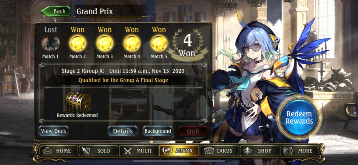jesh__35's tweet photo. 4-1 Order Shift Rotation GP 

Stage 2 

deck is basic arithmetic check - 1 flag is 3 dmg 
tidal + flag is 4 
2 tidal + flag is 5 
barb + tidal + flag 2x + roger effect = 17 
2x tidal + 4 flags + roger = 22 

hmm maybe this tidal card is a bit of an issue https://t.co/SsyUOJ5ONI