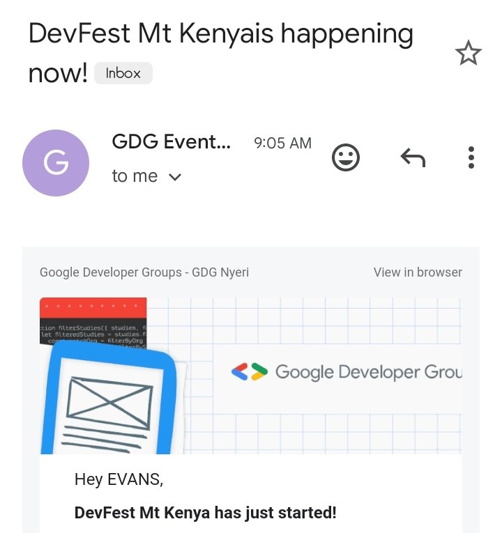 Yay! It's happening again.
#DevfestNyeri
#DevfestMtKenya
#Devfest2023 
<a href="/GdscKarU/">GDSC Karatina</a>