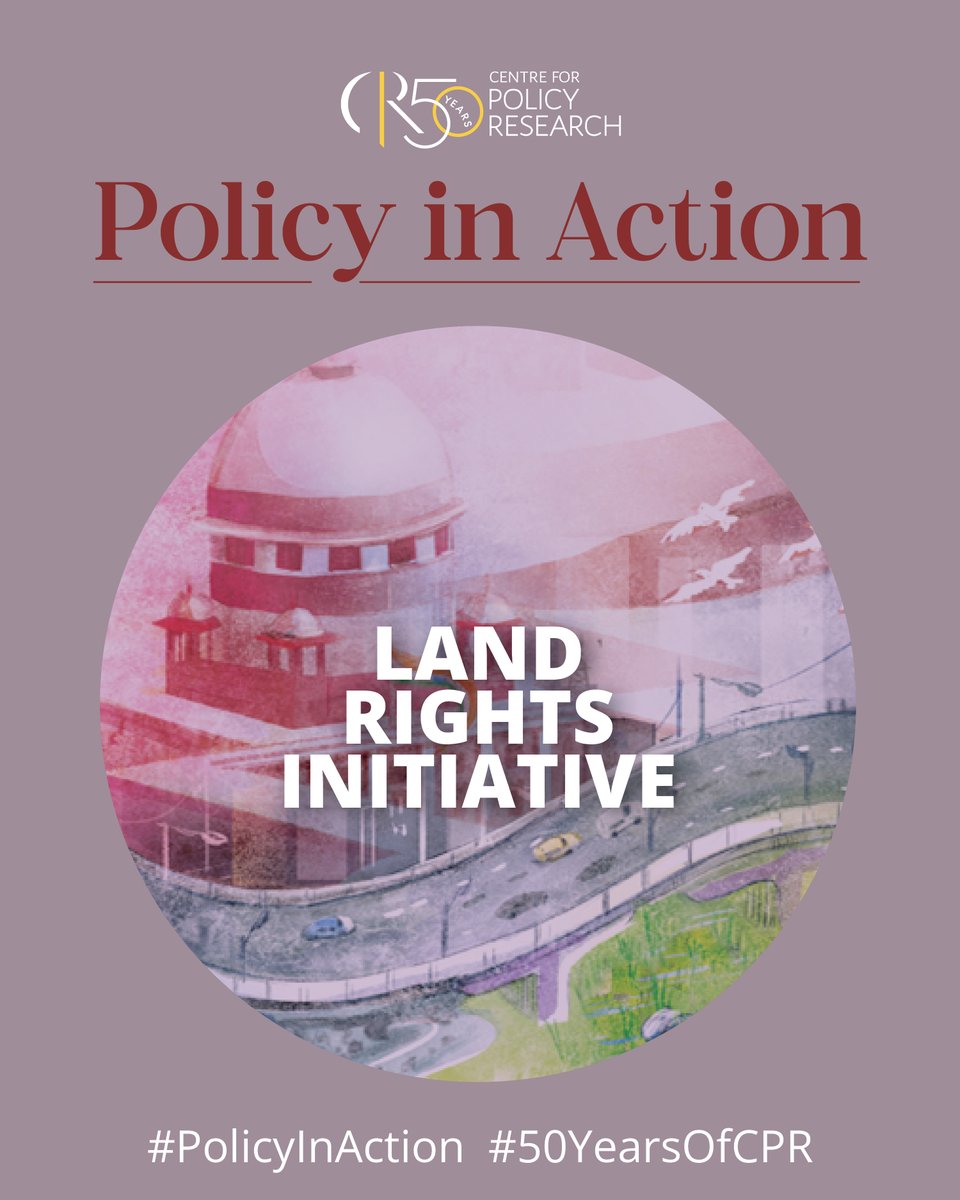 CPR_India's tweet photo. .@LRI_India was founded in 2014. We recently compiled a snapshot of LRI's work over the years.
#9yearsofLRI #policyinaction
#50yearsofCPR
Read here: https://t.co/OgmVDxK3j8 https://t.co/diVLEW8SDk