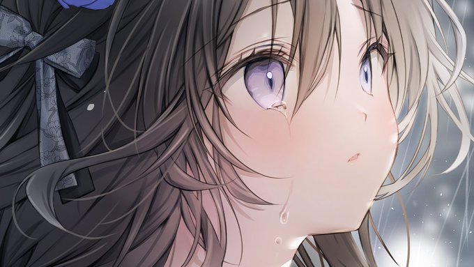 「brown hair water drop」 illustration images(Latest)