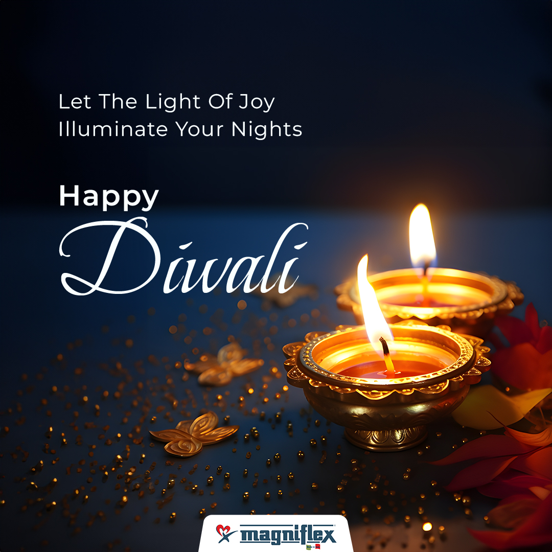 Sending love, light, and wishes for dreamy nights this Diwali ✨ Magniflex wishes you a Happy and prosperous Diwali. #diwali2023 #HappyDiwali #lightsdiwalivibes #diwaliwishes #diwalivibes #diwali