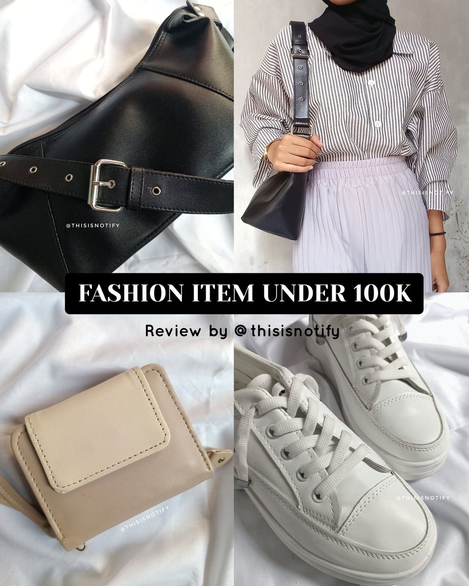 daysofify's tweet image. — fashion item under 100k yg pernah aku beli, worth it bgtt ˚ ༘♡ ⋆｡˚
a thread

#zonauang #zonajajan #outfit