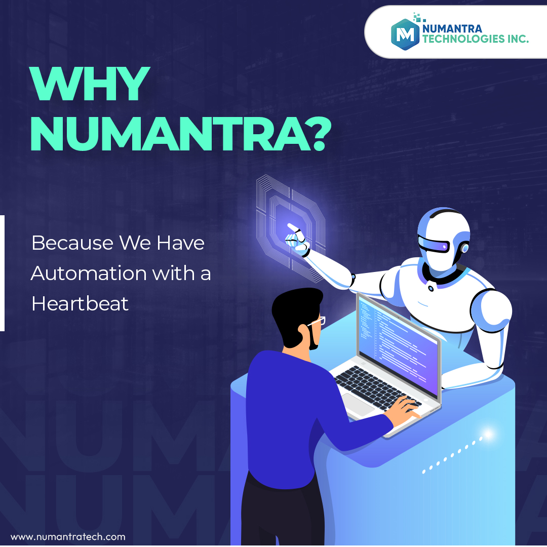 We automate the mundane so your team can focus on what they do best: being brilliantly human.👨‍💻

Discover more: bit.ly/3PwKfAK

#NuMantraTechnologies #FutureOfWork #StrategicAutomation #DigitalTransformation #SmoothWorkflow