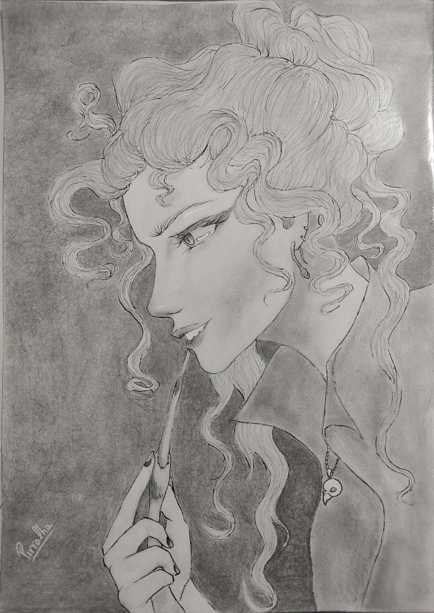 #artetradicional baseado na Bellatrix Lestrange