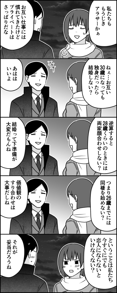 逆算すると 