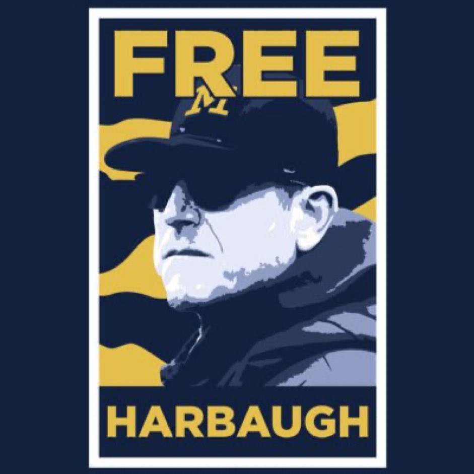 ScottSteiner's tweet image. #FreeHarbaugh