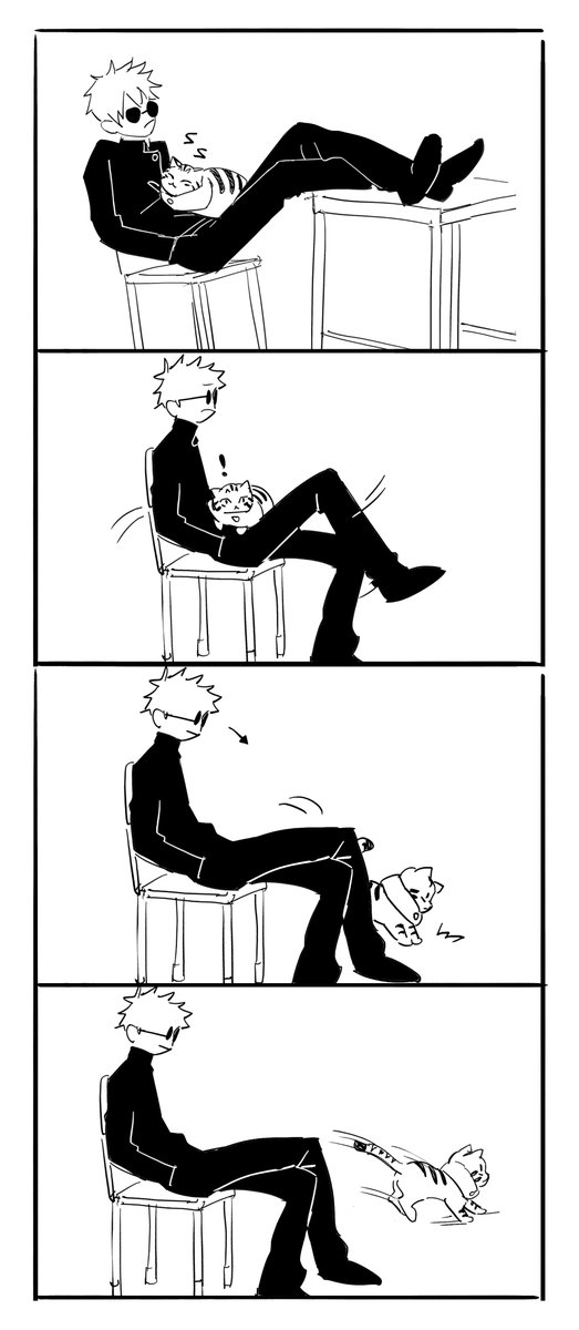 Qinyu0314's tweet photo. 高专wtw 和猫咪悠仁  #五悠 #goyuu https://t.co/jlbY6K341W