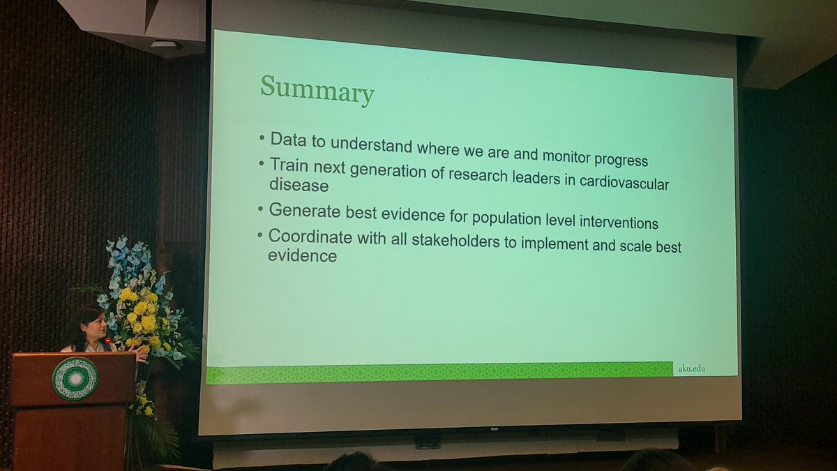 iMedCon-23; An insightful talk by @ZainabASamad highlighting Burden of NCDs in Pakistan - What is known and what needs to be done. At @AKUGlobal @drayshaalmas @saadmahmood246 @mehmood69289152 @ainan_arshad @zainmushtaq194