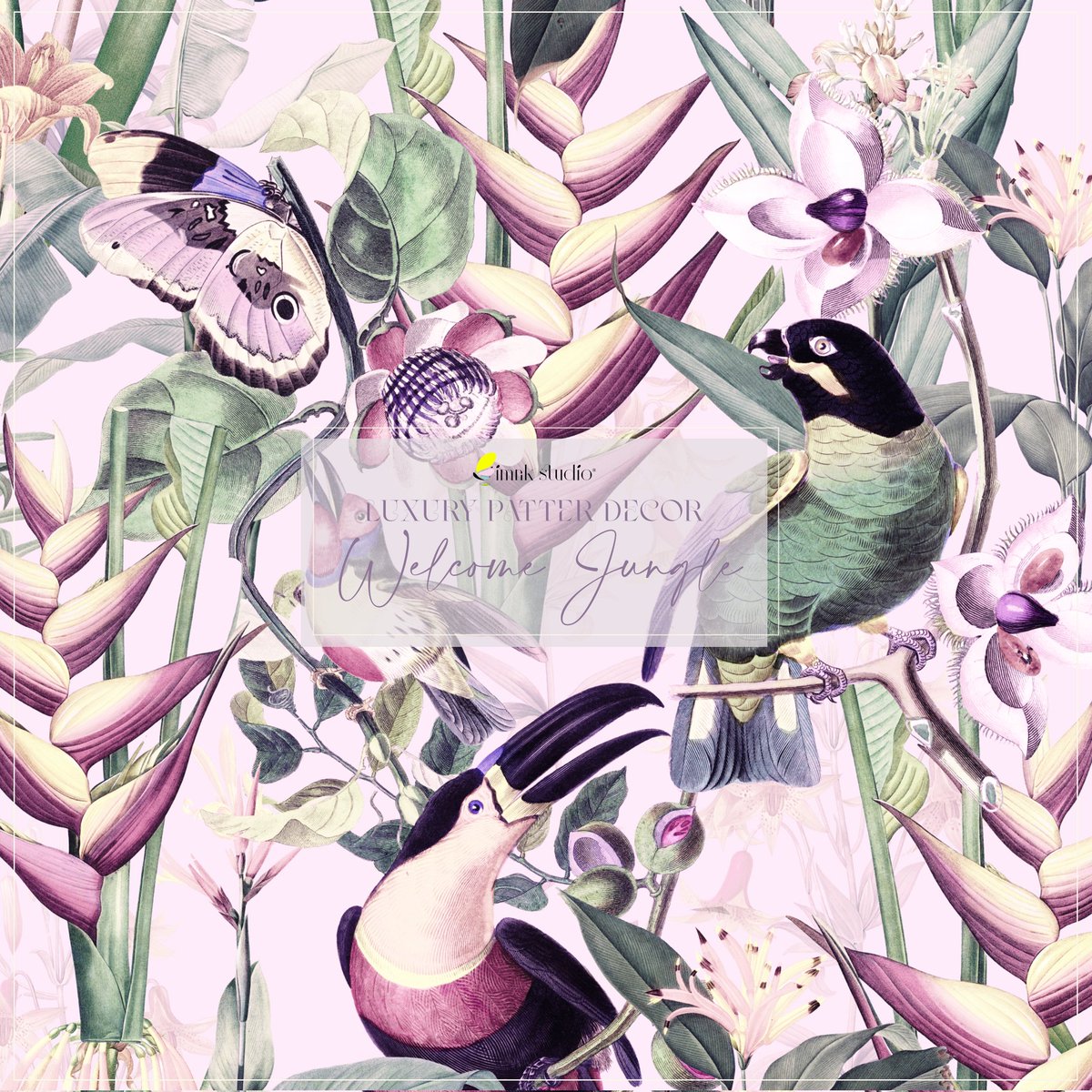 imrikstudio's tweet image. Premiere a new pattern: Welcome Jungle. This luxury pattern is one of my serie in a ready to print format you can find only on @kofi_button shop! ko-fi.com/s/d6dfe3c392

#imrikStudio #junglepattern