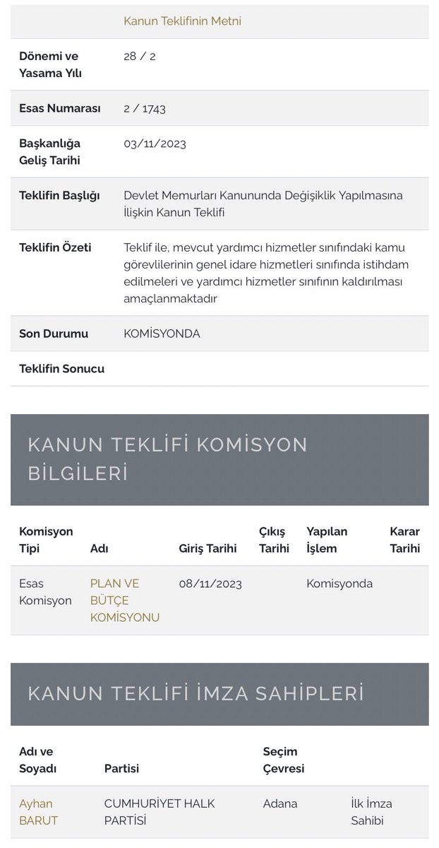 Adaletsizliğin timsali #YardımcıHizmetlerSınıfı’nın kaldırılması için bir Kanun Teklifi daha..

<a href="/herkesicinCHP/">CHP 🇹🇷</a> Adana MV ve Tarım, Orman ve Köy İşleri Komisyonu üyesi Sayın <a href="/AyhanBarut01/">Ayhan Barut</a> Beyefendiye teşekkürlerimizi ve minnetlerimizi sunarken, iktidarı ve muhalefetiyle tüm