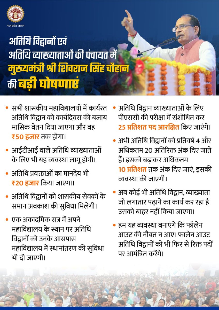 neeraj131983's tweet photo. क्या मध्य प्रदेश में @ChouhanShivraj की सरकार इतनी कमजोर हो गई है कि उच्चशिक्षा विभाग के अधिकारी, कैबिनेट के फैसलों का खुलेआम उल्लंघन करने लगे। ऐसे अधिकारियों पर  @CMMadhyaPradesh को अविलंब कार्यवाही करना चाहिए। ताकि इस प्रकार की घटनाओं की पुनरावृति न की जा सके।
@PMOIndia 
@JM_Scindia 
#अतिथिविद्वानोंकाभविष्यसुरक्षितकरें !