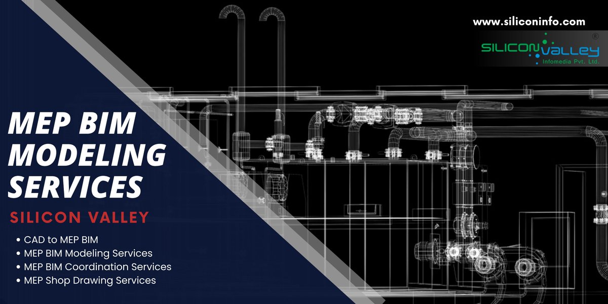 silicon_ltd's tweet image. Silicon Valley isn&apos;t just a tech hub; it&apos;s a firm for architectural innovation. Join me as we uncover the digital magic behind MEP BIM Modeling that&apos;s reshaping our structures.
#MEPBIMServices #BIMforMEP #MEPBIMModeling

➡️siliconinfo.com/mep-engineerin…