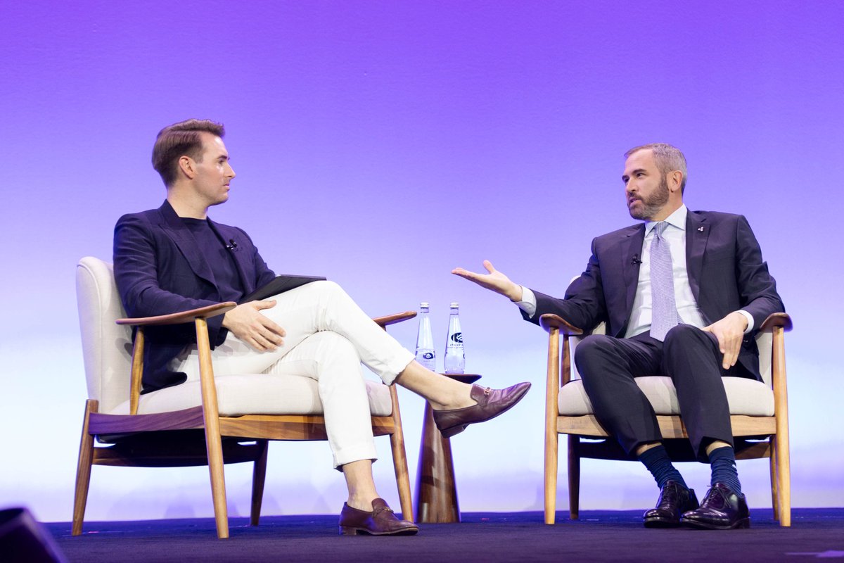 bgarlinghouse's tweet photo. Very proud of the @Ripple teams that made Swell happen – it really takes a village. We chose Dubai specifically because the city has become a global leader, attracting entrepreneurship through clear regulatory frameworks, pro-innovation policies and more. We’ll be back! 2/2 https://t.co/rvxD9w08GK