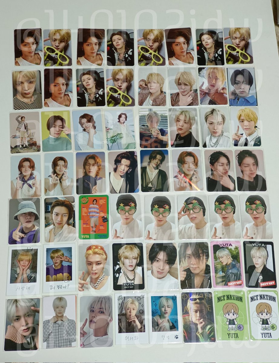 140102jdw's tweet photo. WTS NCT yuta pcs

DM for price (or can QYOP I'll accept as long as reasonable)

prefer to sell in sets (eg NCT home set / wtmc set)

Based in Singapore, ships worldwide

 #pasarNCT #ตลาดนัดnct 엔시티 포카 양도

Pls help rt @selling_nct_usa @NCT_trading https://t.co/V3vXPqOWtx