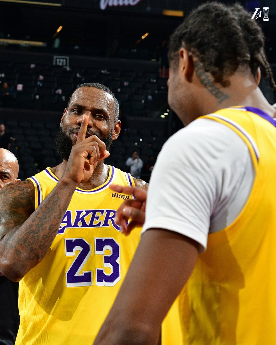 “Bron told me he believes in me, man. I just had to remember that and just shoot my shots with confidence and knock ’em down.”