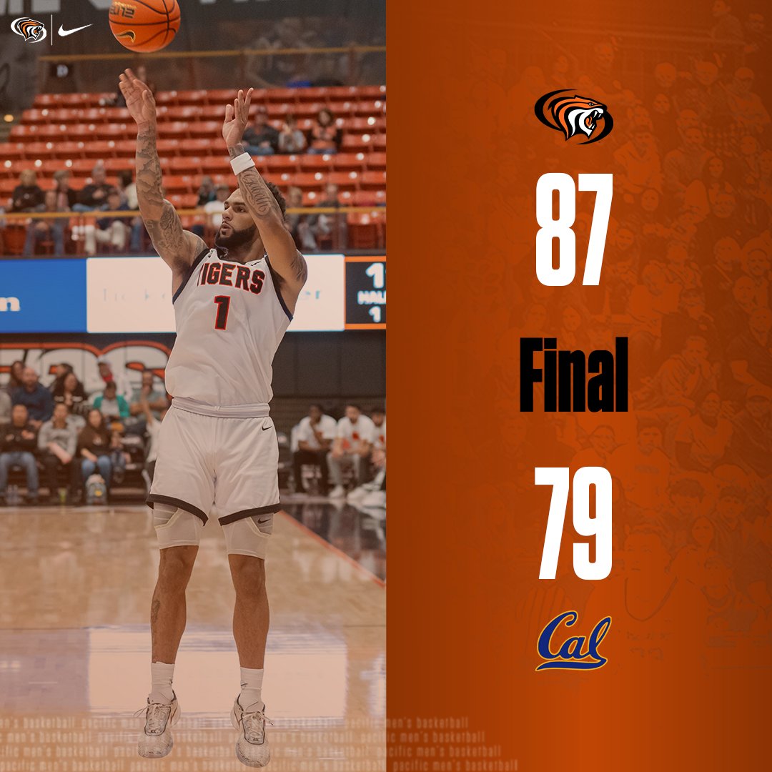 PacificMensBB's tweet photo. ᴴᵉᵃʳ ᵗʰᵃᵗ?

It's quiet in Berkeley🤫

Huge win on the road and this might be why⬇️

First win over a Pac-12 opponent since '94. First win @ Cal since 1954. Let them know😤 #UpRoar https://t.co/AArDo8I77s