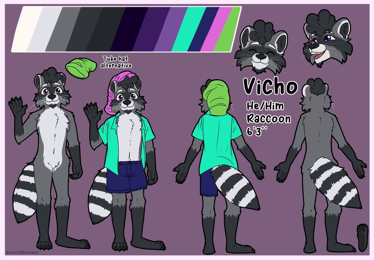 Ref-sheet! Any resemblance to how I dress irl is a mere coincidence

🎨: <a href="/WeissOberhand/">Weiss Oberhand</a>